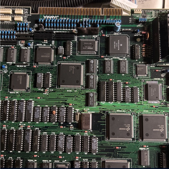 Konami Soccer Superstars 4 Player Kit w/ Cables + Manual Jamma Arcade PCB Board - Picture 7 of 12